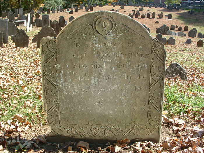 Gravestone of Joseph Tracy
