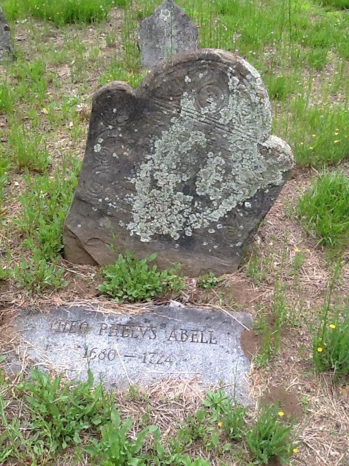 Gravestone of Theophilus Abell