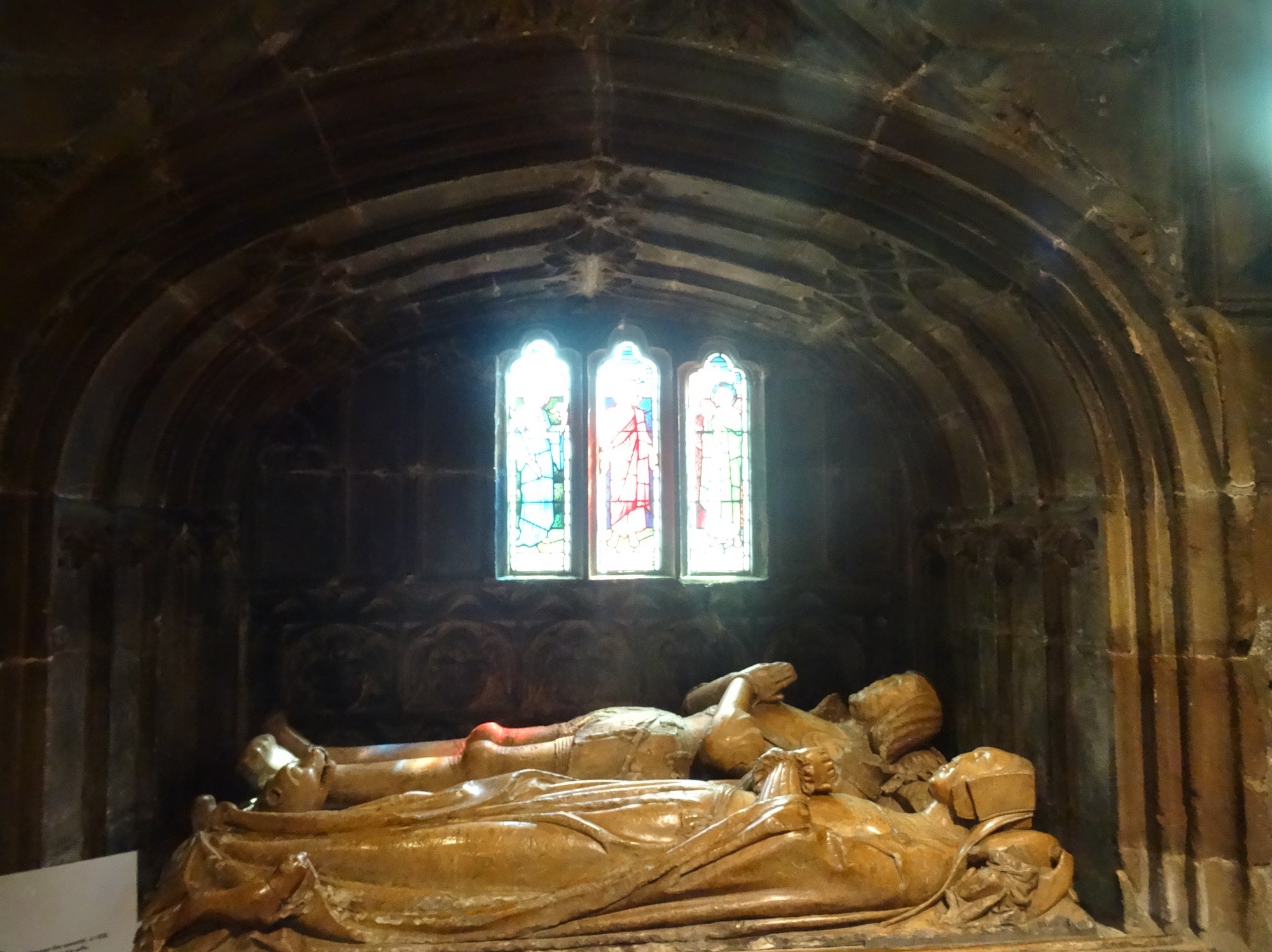 Tomb of Elizabeth (Somerset) Brereton and her first husband, Sir John Savage