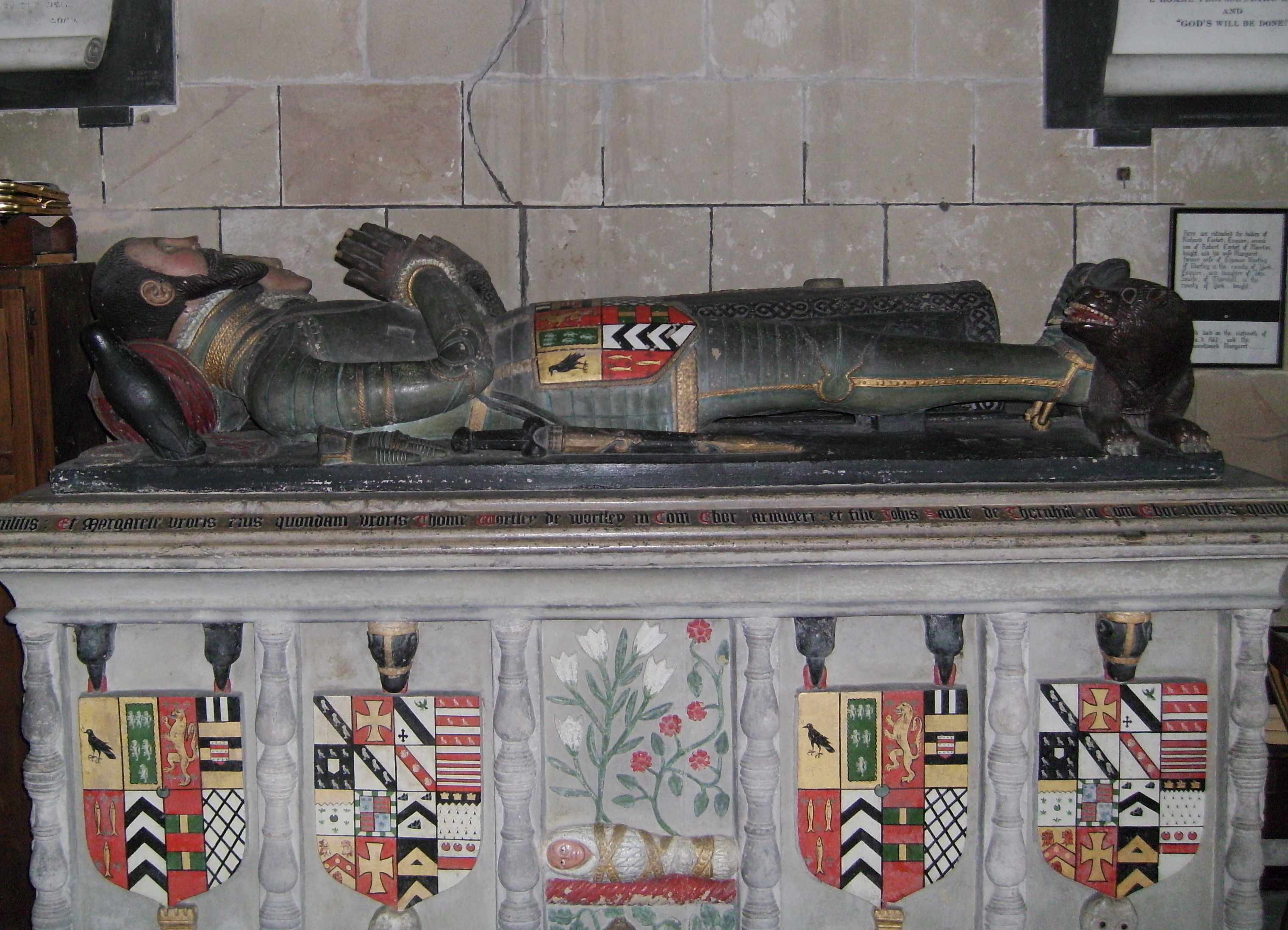 Tomb of Richard and Margaret (Sayville) Corbet