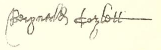 Signature of Reignald Corbett