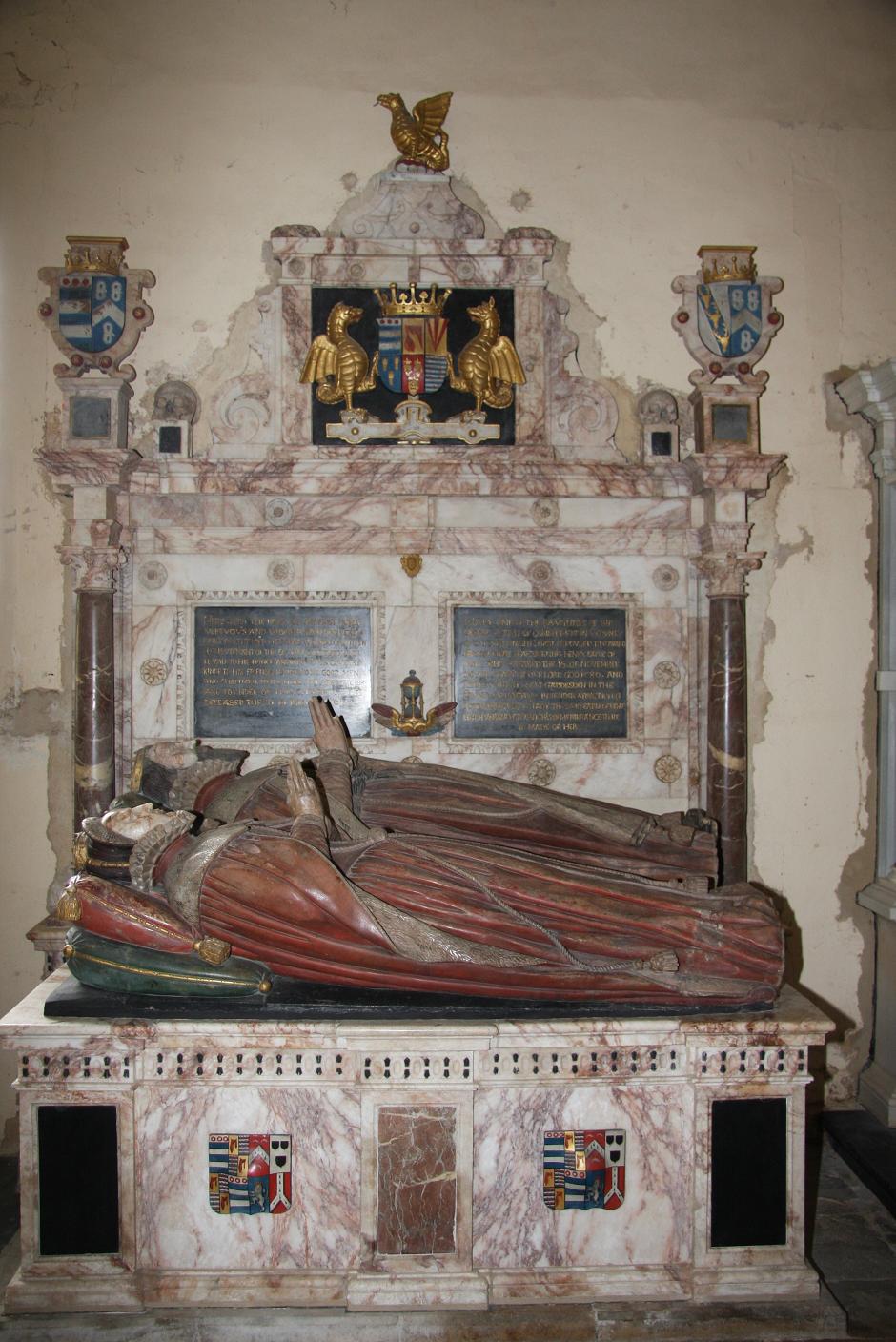 Tomb of the Earl of Kent and his wife, Mary Cotton