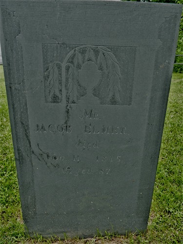 Gravestone of Jacob Elmer