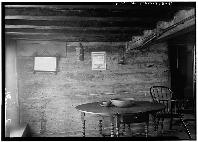 Photograph of the kitchen in the Fairbanks House