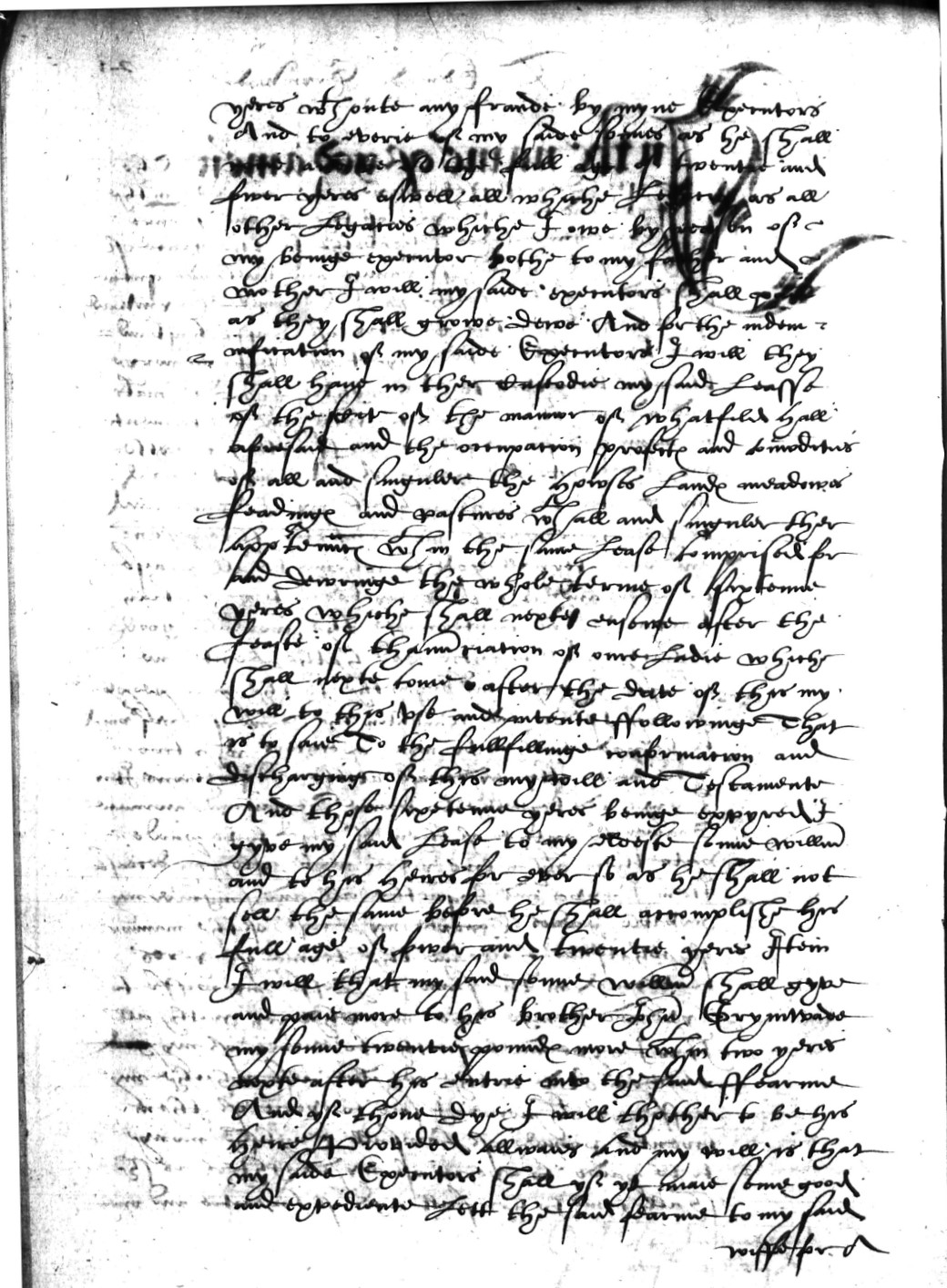 Will of Edmunde Grymwade, page 2