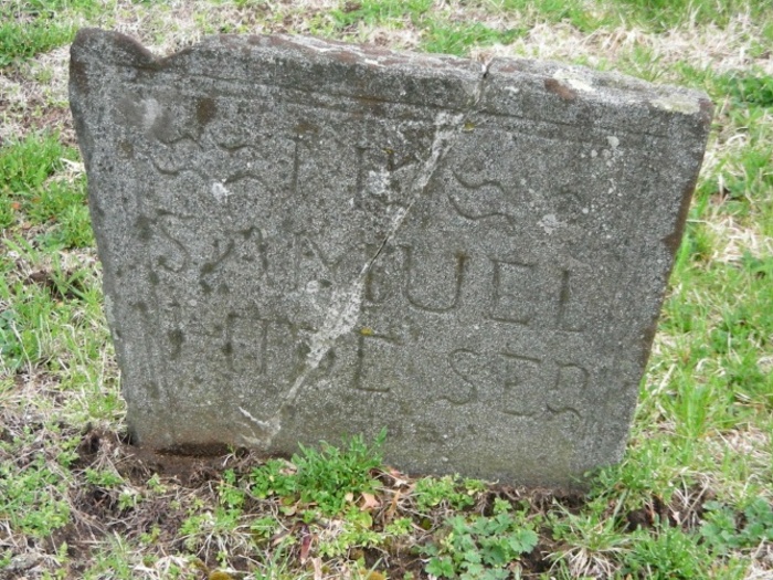 Gravestone of Samuel Hyde