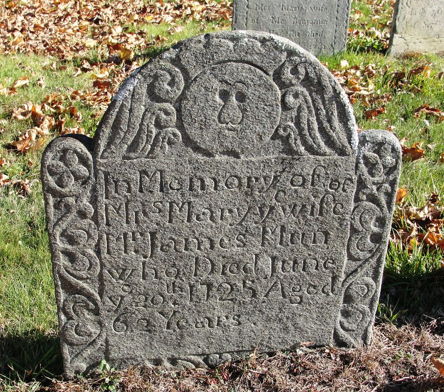 Gravestone of Mary (Moody) (Panton) Munn