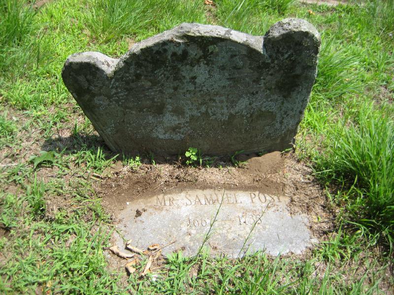 Gravestone of Samuel Post