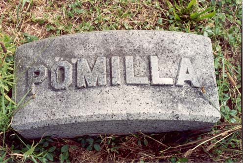 Pomilla (Shepard) Smith's stone