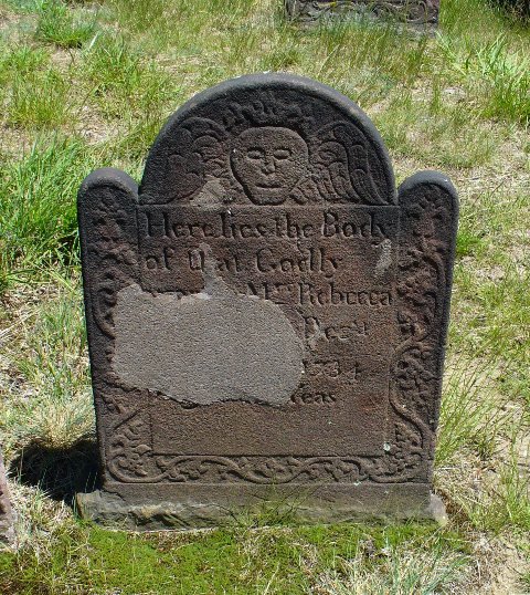 Gravestone of Rebecca (Lattimer) Treat