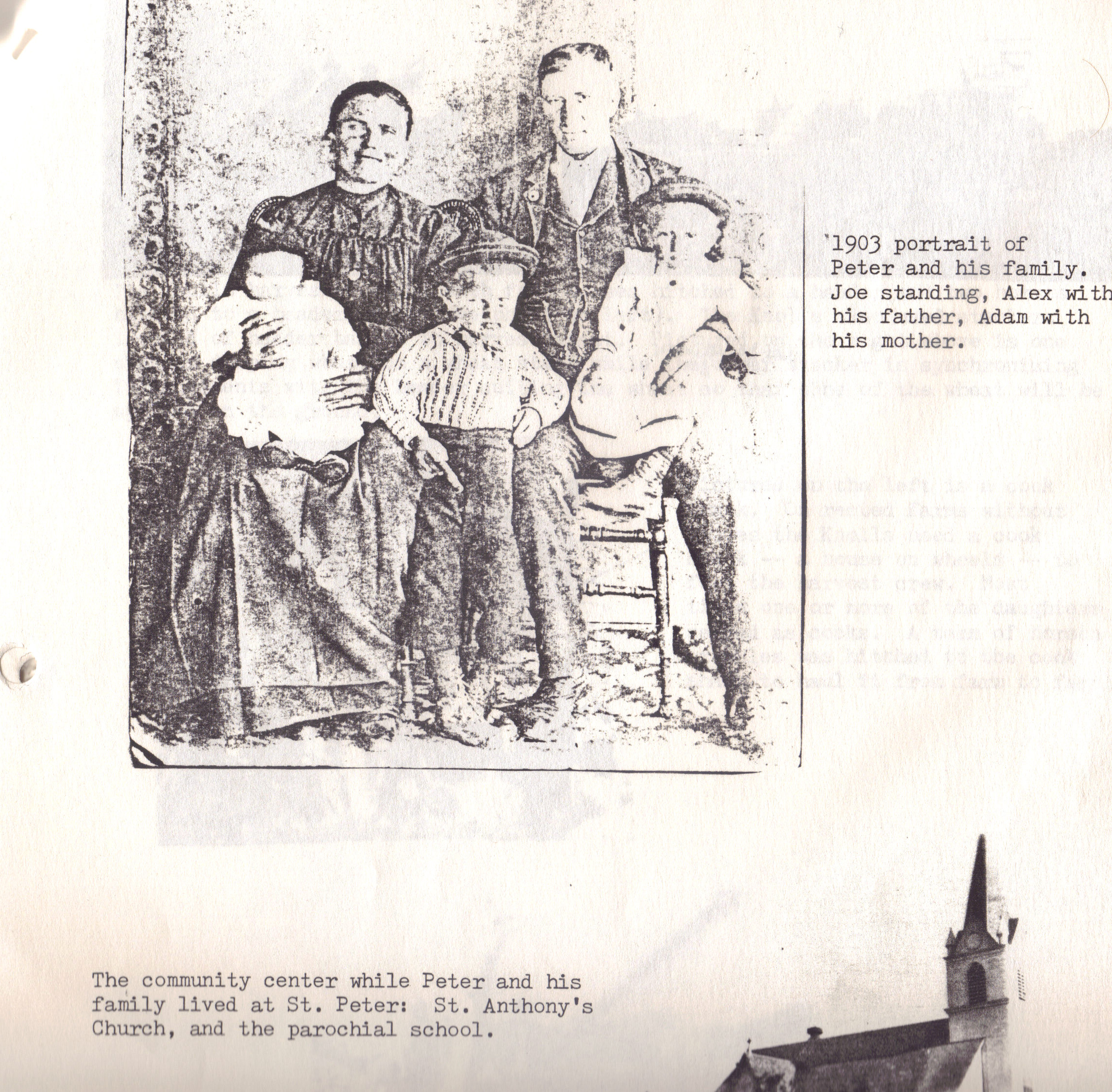 Photo of Peter Knoll and family