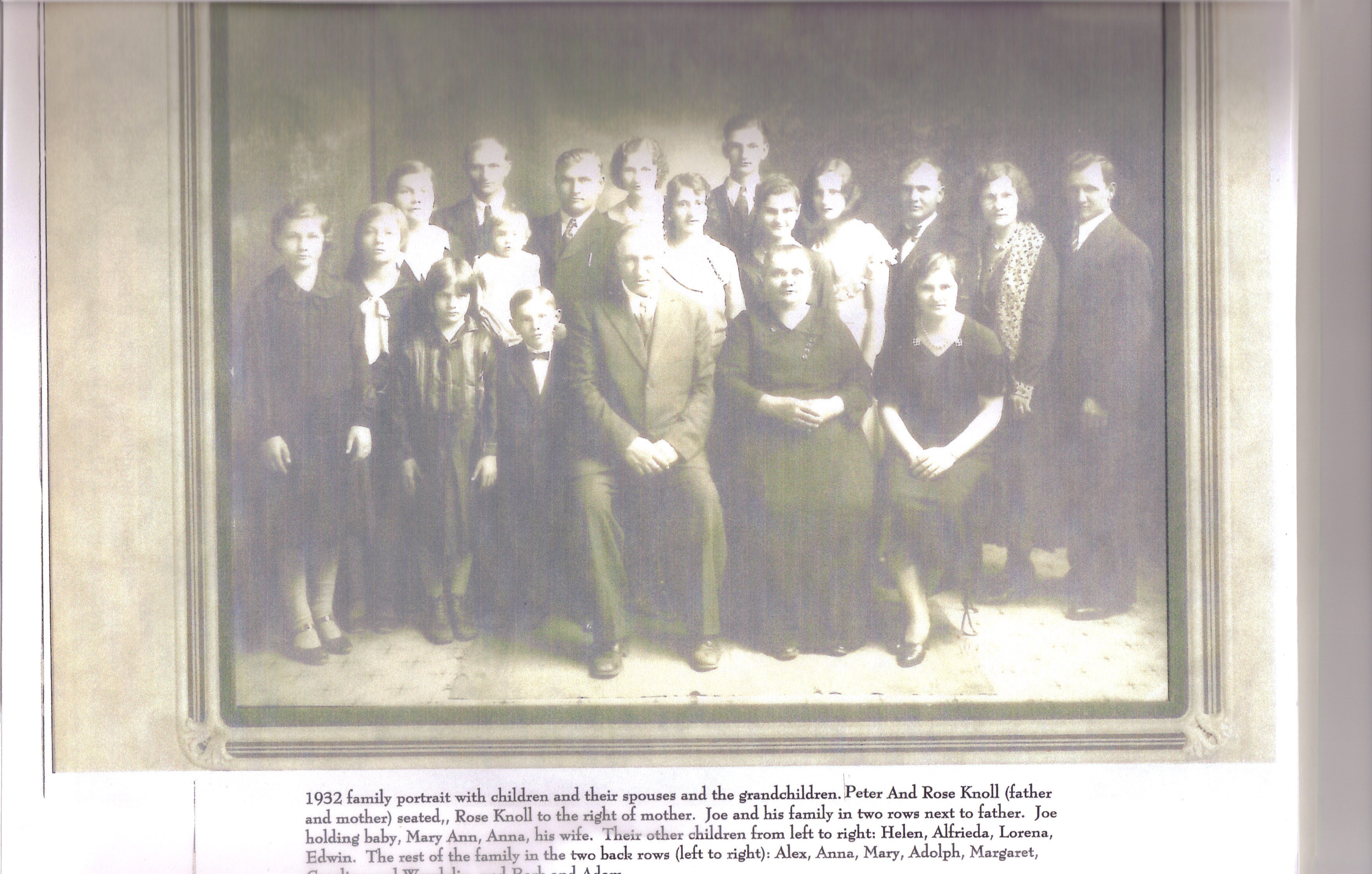 Photo of Peter Knoll family
