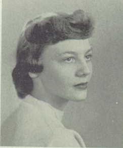 Yearbook picture of Donna McDermott