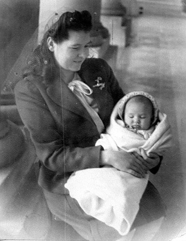 Josie and her baby daughter JoAnn