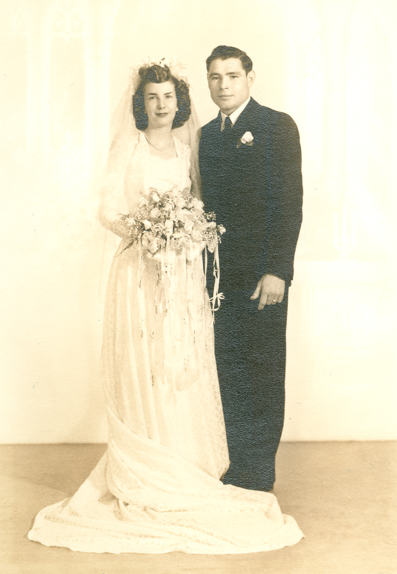 Wedding photo of Mary Ziass and Jacob Mahler