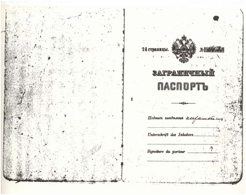 Image 1 from Jacob Mahler's passport