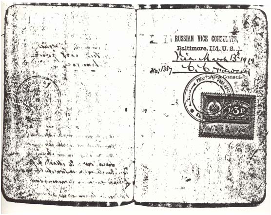 Image 4 from Jacob Mahler's passport