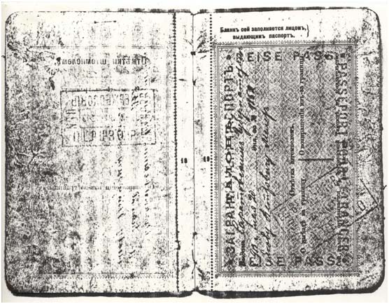 Image 6 from Jacob Mahler's passport
